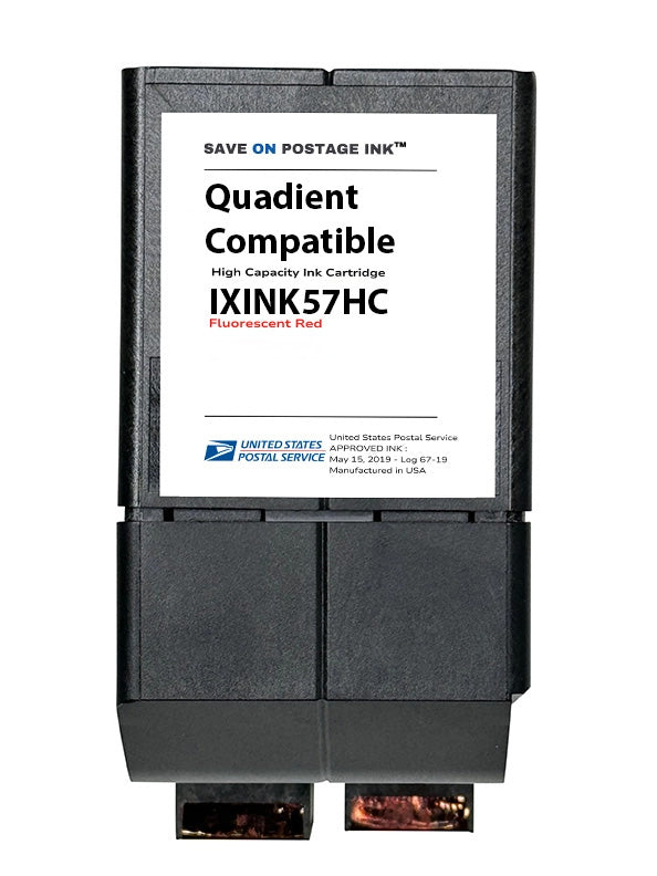 Quadient IXINK57HC High-Capacity Ink Cartridge – Compatible for iX