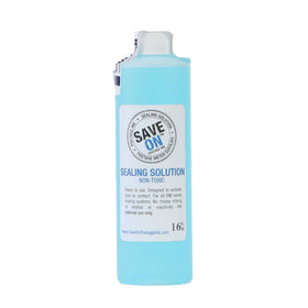 Pitney Bowes E-Z Seal 601-0 Sealing Solution | Compatible, SINGLE - Pint Size Bottle - Mindful Supplies