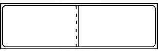 Quadient | Neopost MT2N300 Postage Meter Tapes | Compatible, Double Self-Adhesive Label Strips