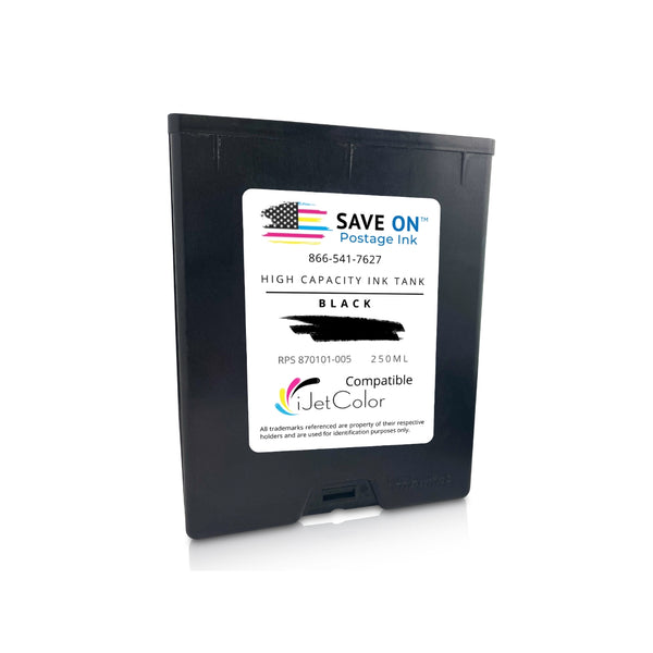 iJetColor by Printware 870101-005 HI-CAP Black Ink Tank | Compatible with Classic Printer and NXT Printer