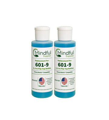 Pitney Bowes E-Z Seal Sealing Solution 601-9 | Compatible, Two - 4oz Bottles