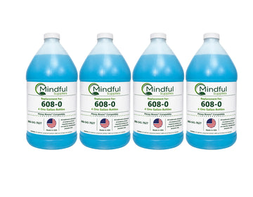 Pitney Bowes E-Z Seal 608-0 Sealing Solution | Compatible, Four - One Gallon Bottle