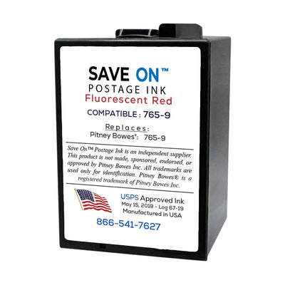 Pitney Bowes 765-9 Red Ink Cartridge | Compatible, DM SendPro C Auto Series - 0