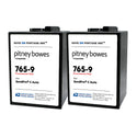 Pitney Bowes 765-9 Red Ink Cartridge 2 Pack | Compatible with SendPro C Auto