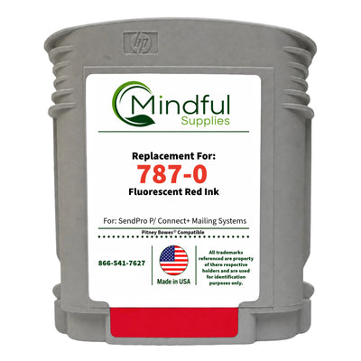 787-0 Flourescent Red Ink by Mindful Supplies