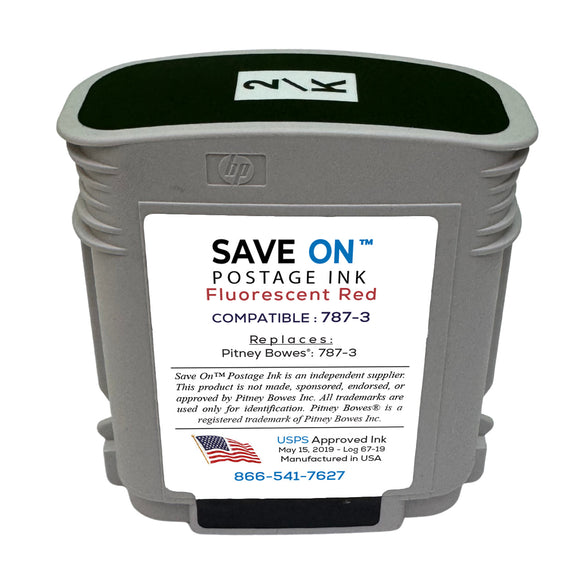 Pitney Bowes 787-3 Black Ink Cartridge | Compatible, Large - SendPro P / Connect+ Series