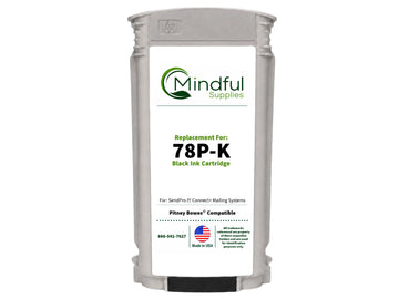 78P-K Black Ink Cartridge by Mindful Supplies
