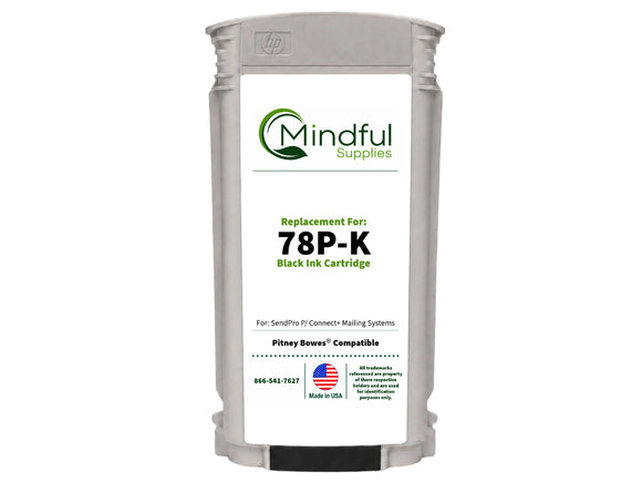 78P-K Black Ink Cartridge by Mindful Supplies