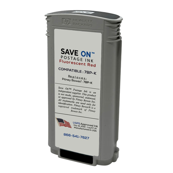 Pitney Bowes 78P-K Black Ink Cartridge | Compatible, Production - SendPro P / Connect+ Series
