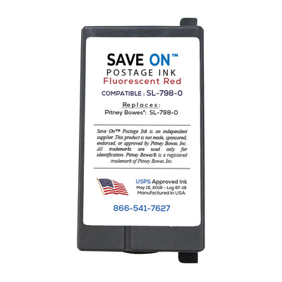 Pitney Bowes SL-798-0 Postage Meter Ink Cartridge | Compatible, SendPro / SendPro + Series