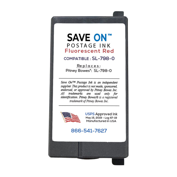 Pitney Bowes SL-798-0 Postage Meter Ink Cartridge | Compatible, SendPro / SendPro + Series