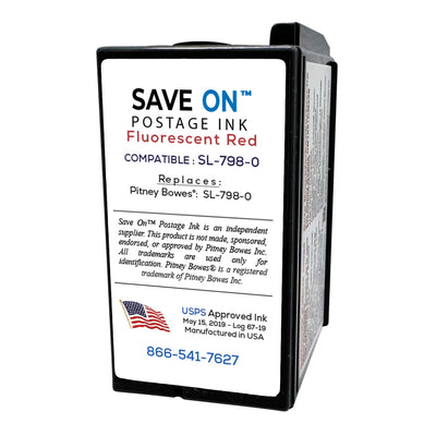 Pitney Bowes SL-798-0 Postage Meter Ink Cartridge | Compatible, SendPro / SendPro + Series - 0