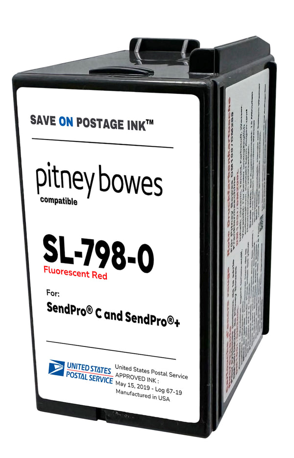 Pitney Bowes SL-798-0 Postage Meter Ink Cartridge | Compatible, SendPro / SendPro + Series