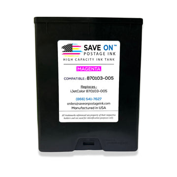 iJet Magenta Ink Tank 870103-005 Front Image Mindful Postage