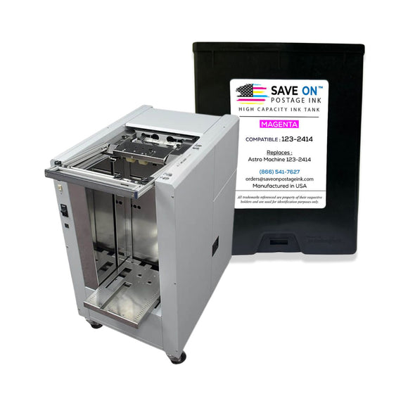 Compatible Astro 123-2414 | Memjet Ink Compatible HI-CAP Magenta 250ml Ink Tank for AstroJet M1 M2 S1 and M1DX