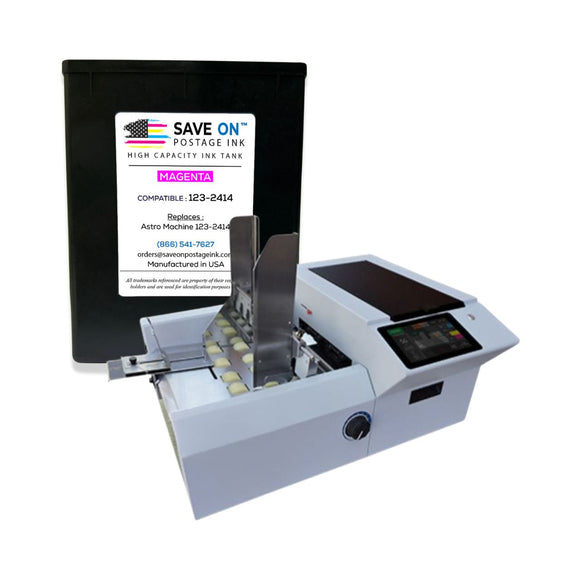 Compatible Astro 123-2414 | Memjet Ink Compatible HI-CAP Magenta 250ml Ink Tank for AstroJet M1 M2 S1 and M1DX