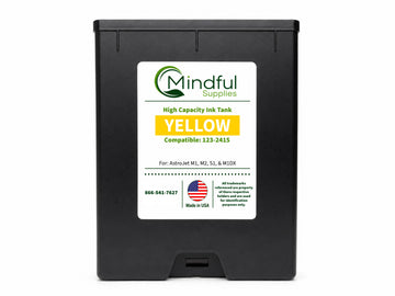 Compatible Astro 123-2415 Yellow 250ml Memjet Ink Tank for AstroJet M1 M2 S1 and M1DX