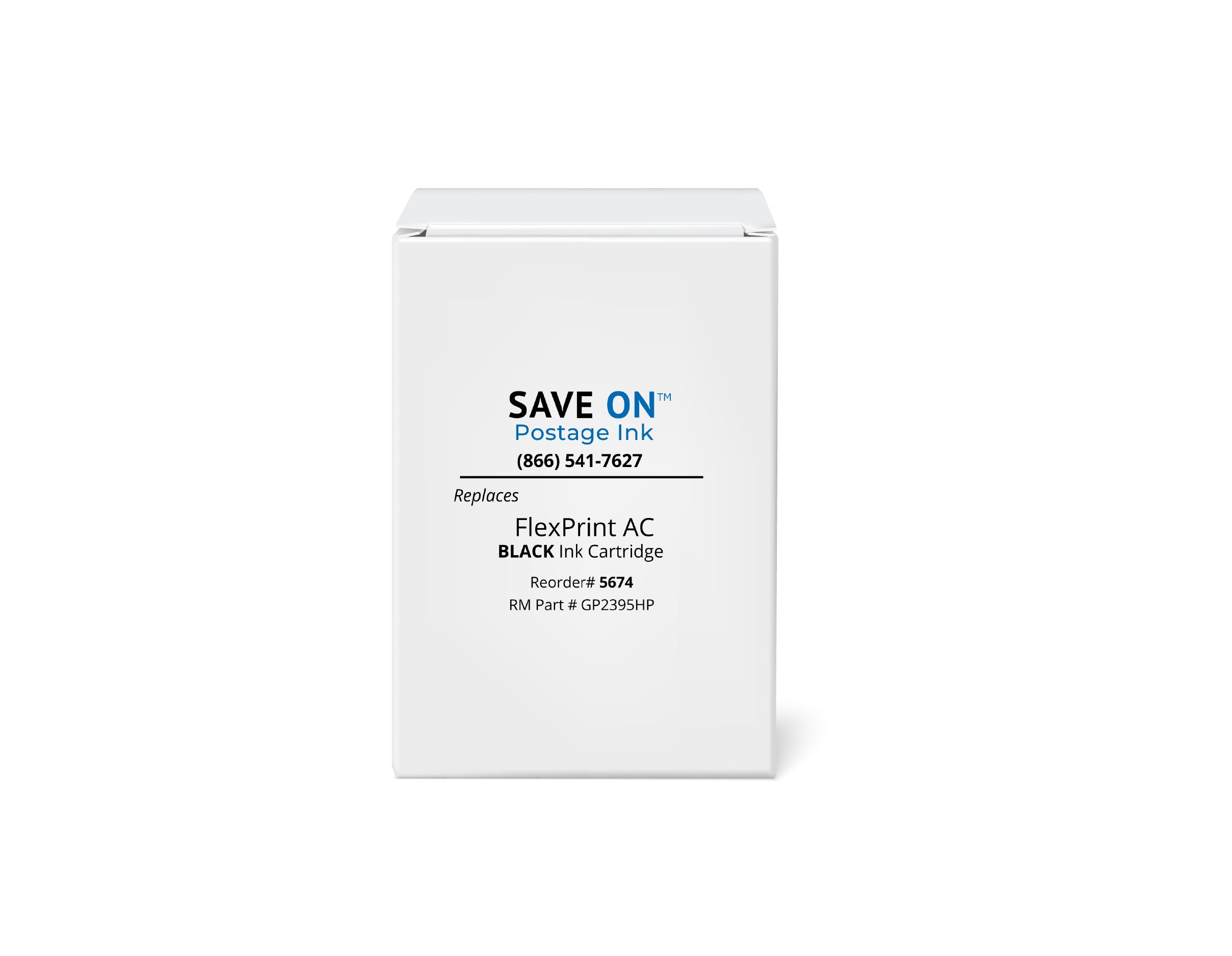 FlexPrint AC 5674 Black Ink Cartridge for Aqueous‑Coated Stock Replacement | Compatible (GP2395HP)