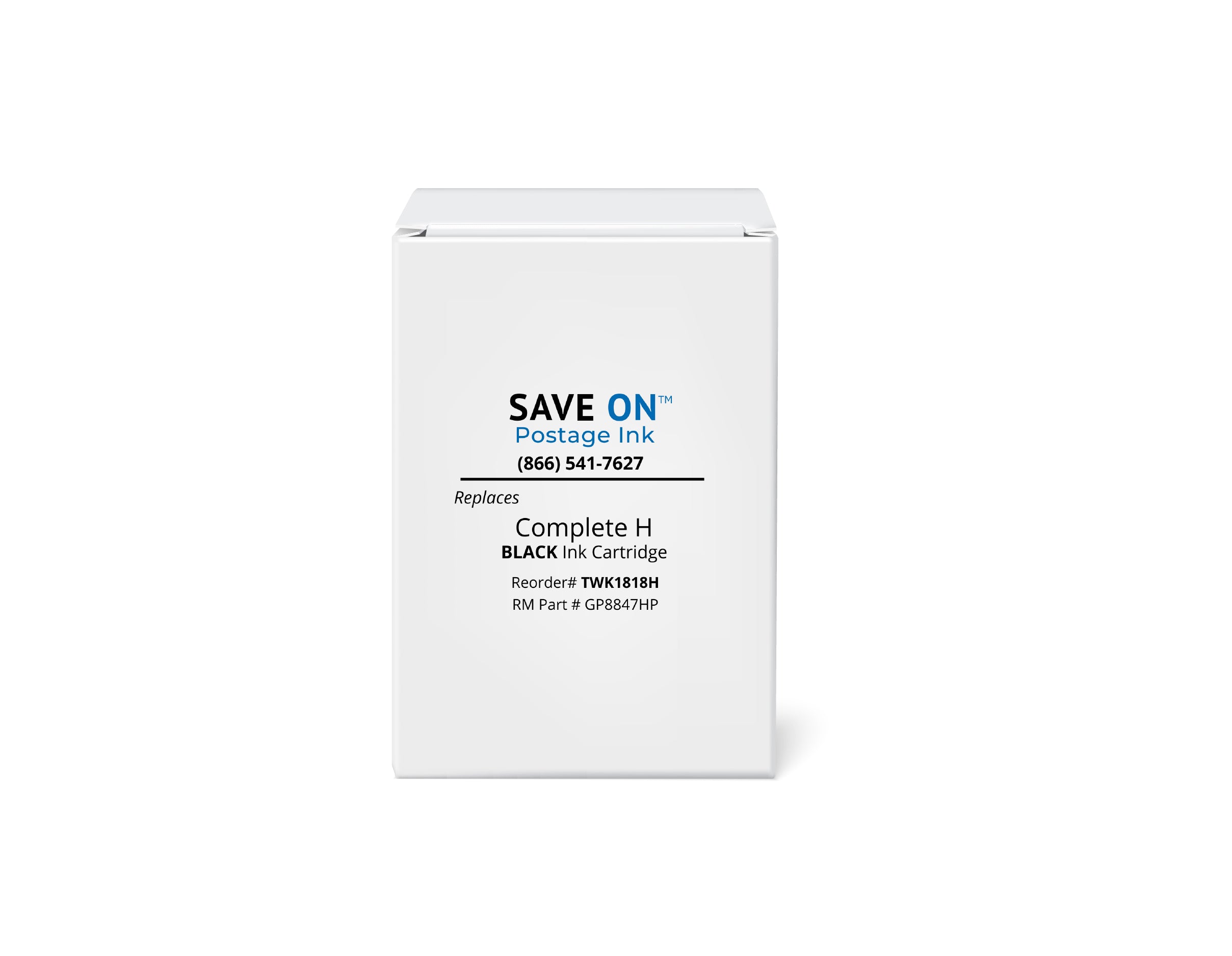 Kao Collins TWK1818H Complete H Black Ink Cartridge Replacement | 42 ml Compatible GP8847HP