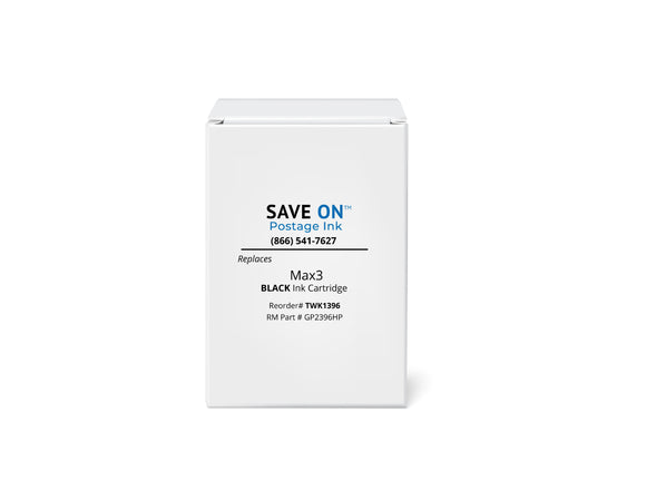 Kao Collins TWK‑1396 Max 3 Aqueous Black Ink Cartridge Replacement | 42 ml Compatible GP2396HP