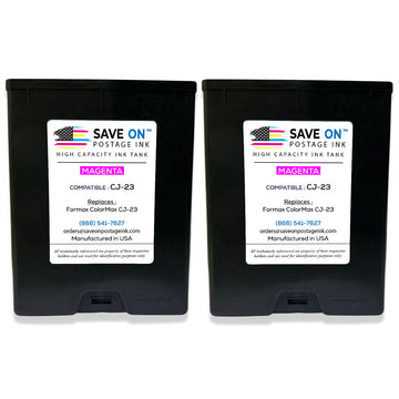 Compatible Formax CJ-23 | Memjet Ink Compatible HI-CAP Magenta Ink Tank for ColorMax7 and ColorMax8 | 2 Pack