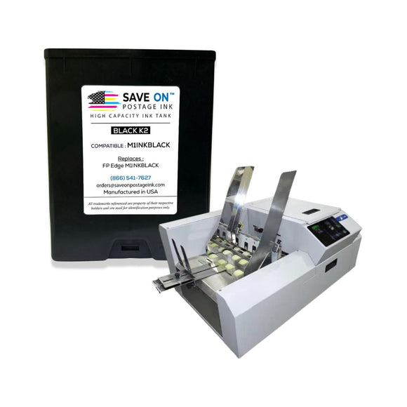 Compatible FP Edge M1INKBLACK | Memjet Ink Compatible HI-CAP Black K2 Ink Tank for Edge, Edge Pro and Double Edge