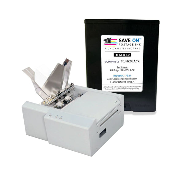 Compatible FP Edge M1INKBLACK | Memjet Ink Compatible HI-CAP Black K2 Ink Tank for Edge, Edge Pro and Double Edge