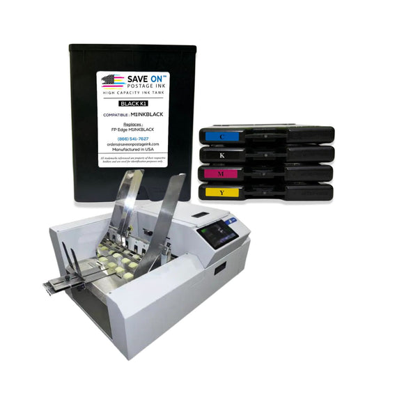 Compatible FP Edge FP-CMYKK | Memjet Ink Compatible HI-CAP Complete Set Ink Tanks for Edge, Edge Pro and Double Edge| 5 Pack
