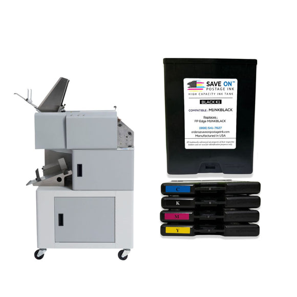 Compatible FP Edge FP-CMYKK | Memjet Ink Compatible HI-CAP Complete Set Ink Tanks for Edge, Edge Pro and Double Edge| 5 Pack