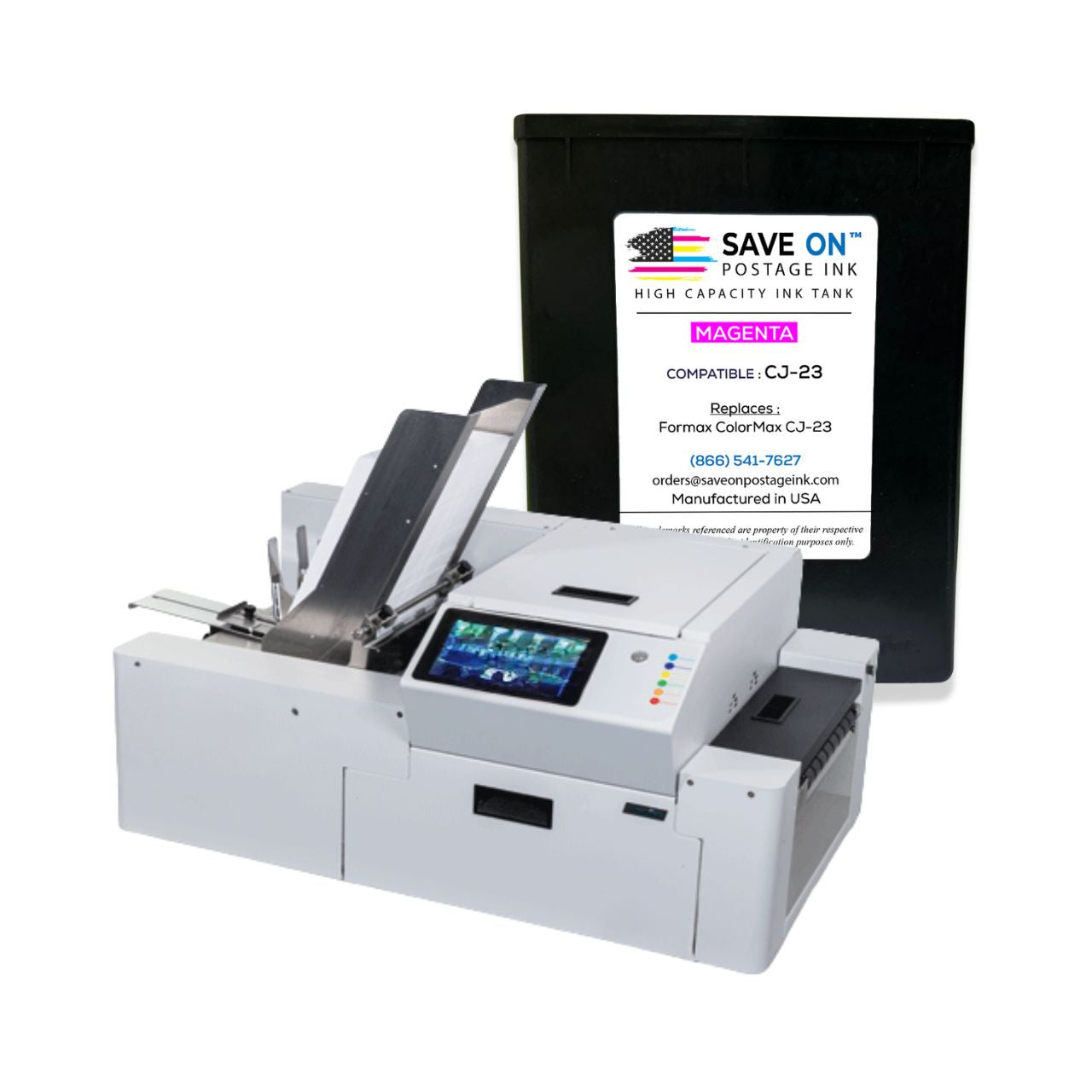 Compatible Formax CJ-23 | Memjet Ink Compatible HI-CAP Magenta Ink Tank for ColorMax7 and ColorMax8