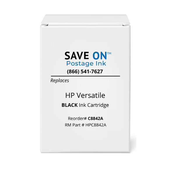 HP Versatile Black C8842A Compatible Ink Cartridge for Addressing Printing