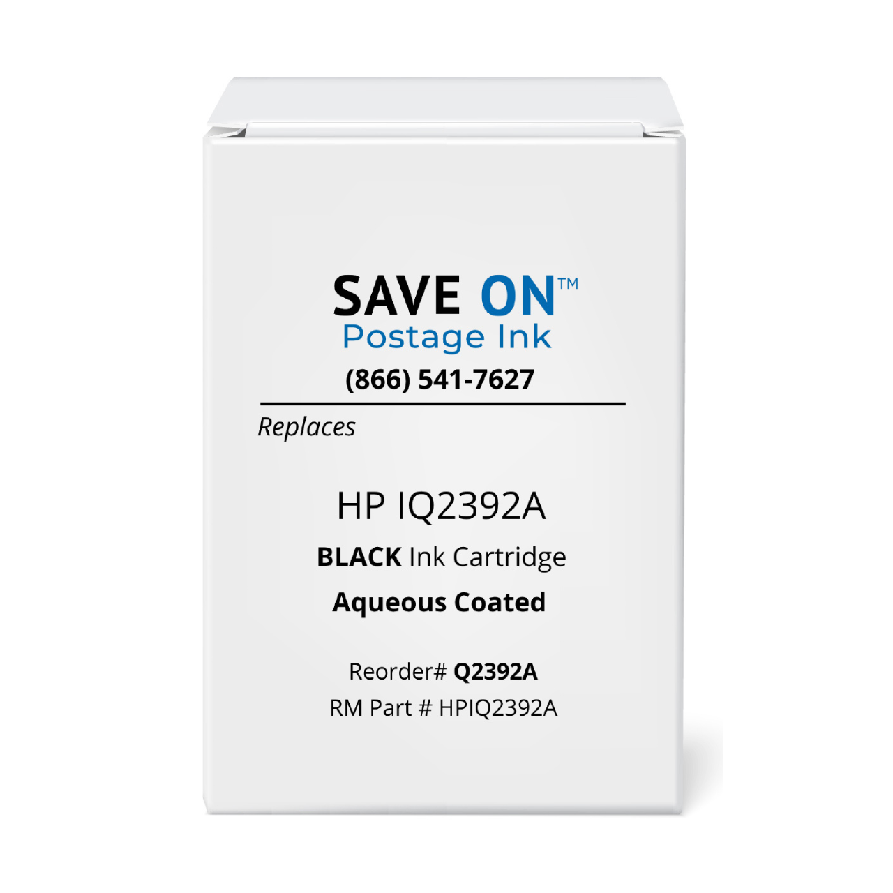 HP IQ2392A Aqueous Black Ink Cartridge – 42 ml Compatible for Addressing Printers