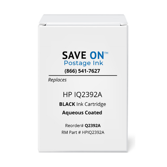 HP IQ2392A Aqueous Black Ink Cartridge – 42 ml Compatible for Addressing Printers
