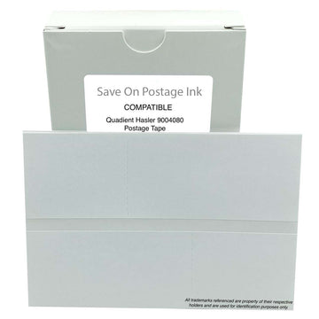 Hasler 9004080 Double Adhesive Labels Compatible with IM3 & IM4 Series