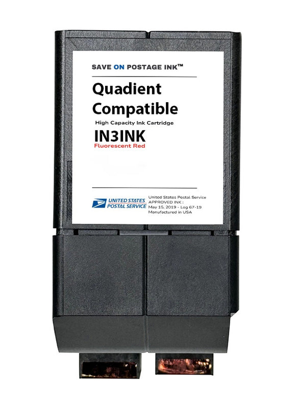 Quadient | Neopost IS330 Red Ink Cartridge Compatible with IS3 Series