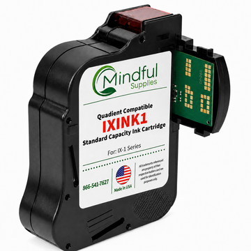 Quadient iX1 Postage Meter Ink Tank | Compatible with iX-1 Series (IXINK1)