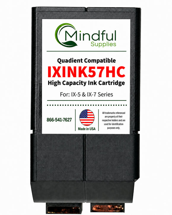 Quadient | Neopost IXINK57HC Compatible High-Capacity Ink Cartridge – iX-5, iX-7, iX-7PRO