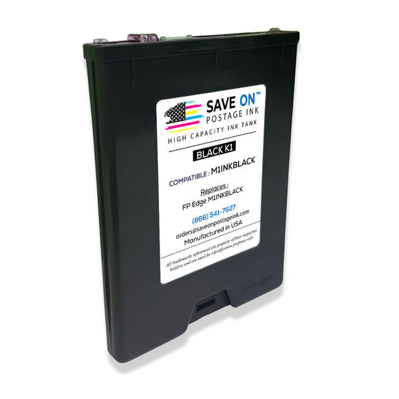Compatible FP Edge M1INKBLACK | Memjet Ink Compatible HI-CAP Black K1 Ink Tank for Edge, Edge Pro and Double Edge