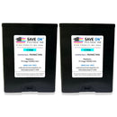 Compatible FP Edge M1INKCYAN | Memjet Ink Compatible HI-CAP Cyan Ink Tank for Edge, Edge Pro and Double Edge | 2 Pack-1