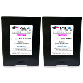Compatible FP Edge M1INKMAGENTA | Memjet Ink Compatible HI-CAP Magenta Ink Tank for Edge, Edge Pro and Double Edge | 2 Pack