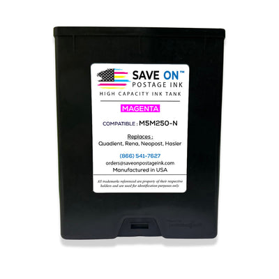 CompatibleQuadient Memjet  M5M250-N | Memjet Ink Compatible HI-CAP Magenta Ink Tank for Mach Series Quadient Formax and Hasler Printers