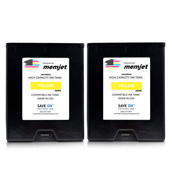 iJetColor by Printware 870104-001 | Memjet Ink Compatible HI-CAP Yellow Ink Tank for Classic & NXT Printer | 2 Pack