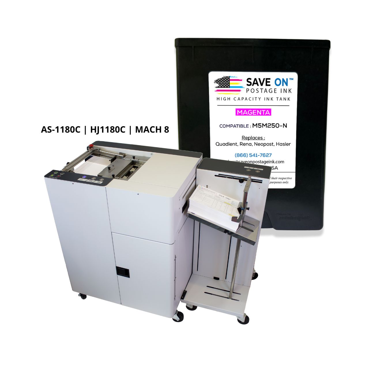 Quadient Memjet M5M250-N | Neopost Memjet Ink | Magenta | Mindful