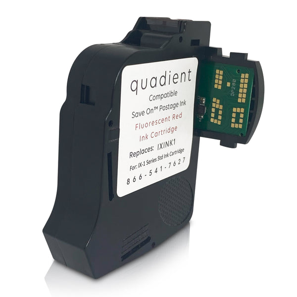 Quadient iX1 Postage Meter Ink Tank 2-Pack | Compatible with iX-1 Series (IXINK1)
