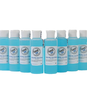 Pitney Bowes E-Z Seal Sealing Solution 601-9 | Compatible, Eight - 4oz Bottles - Mindful Supplies