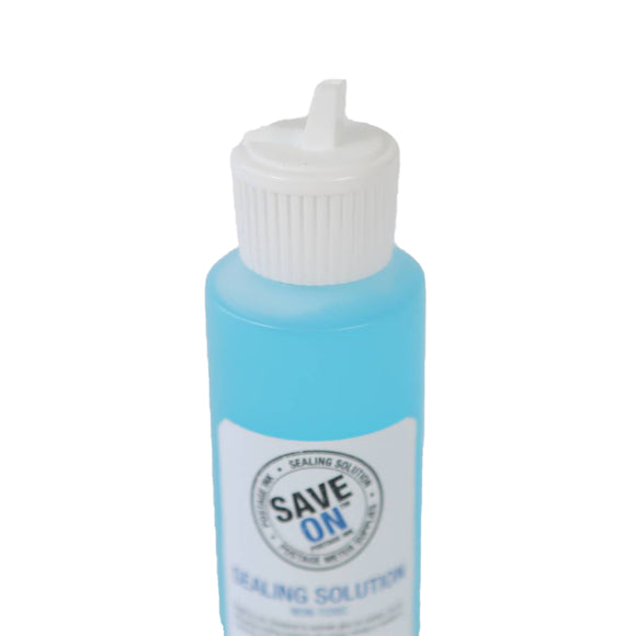 Pitney Bowes E-Z Seal Sealing Solution 601-9 | Compatible, Eight - 4oz Bottles - Mindful Supplies
