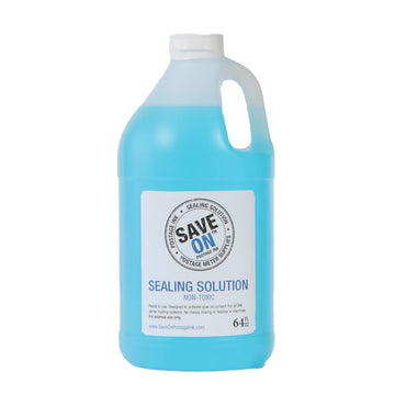 Pitney Bowes E-Z Seal 608-0 Sealing Solution | Compatible, SINGLE - Half-Gallon Bottle - Mindful Supplies