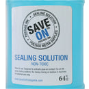 Pitney Bowes E-Z Seal 608-0 Sealing Solution | Compatible, Eight - Half-Gallon Bottles - Mindful Supplies