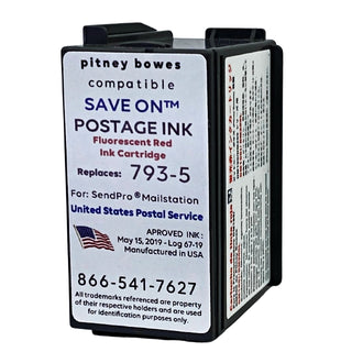 Compatible Fluorescent Red 793-5 Postage Meter Ink for SECAP DP100