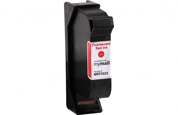 Francotyp-Postalia 58.0032.0022.00 MyMail Fluorescent Red Ink Cartridge - Genuine Compatible